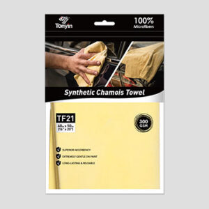 TONYIN SYNTHETIC CHAMOIS TOWEL – Syntetyczna ścierka do osuszania lakieru 300 GSM (40 cm × 50 cm)